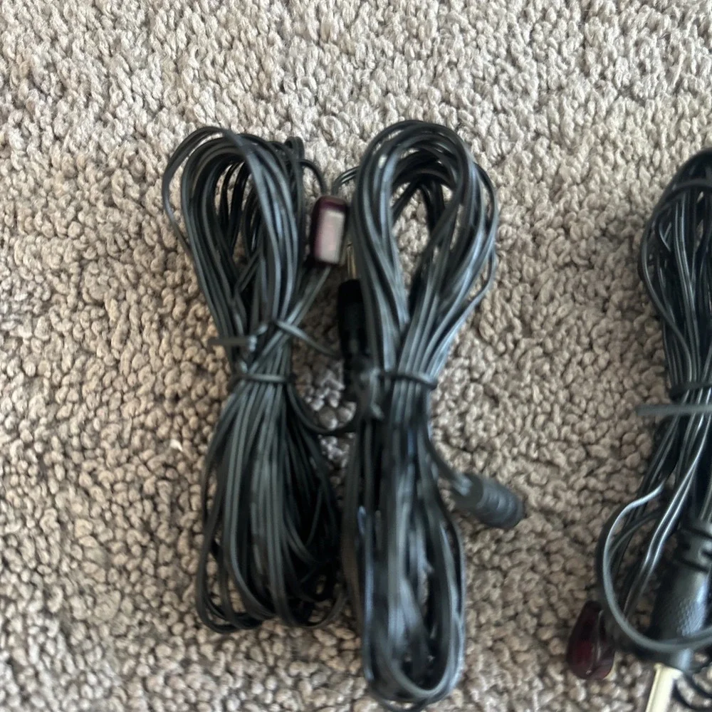 8 External Infrared (IR) Blaster Cables Lot + Extra Cords With One Or The Other